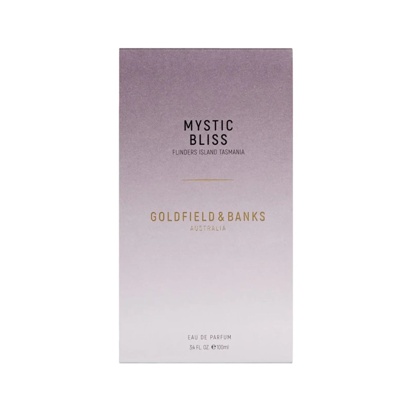 Mystic Bliss 100ml perfume by Goldfields&Banks - Green and Spicy fragrance bottle